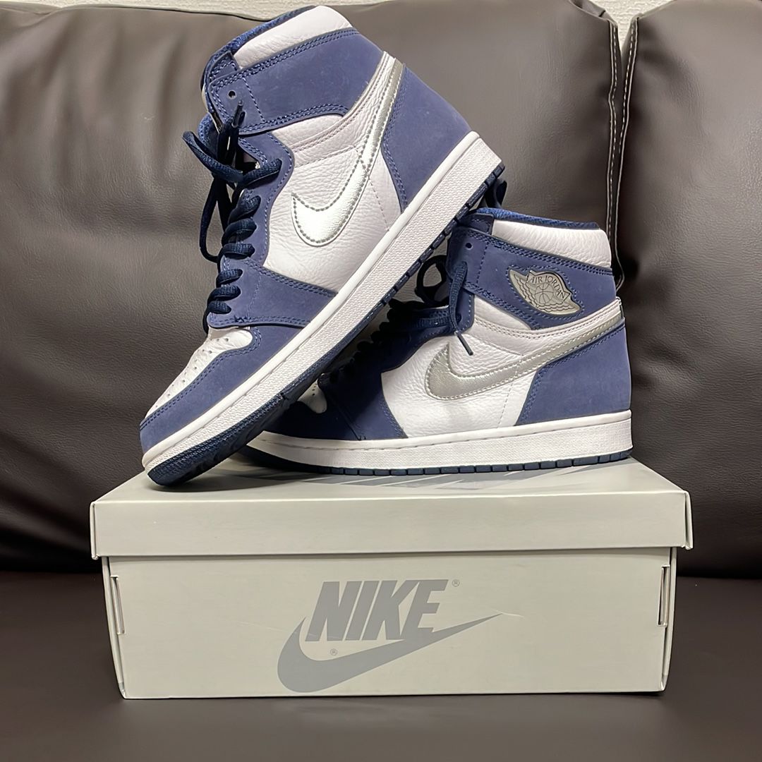 Nike Air Jordan 1 High OG CO.JP "White/Midnight Navy" (2020)(ブリーフケースなし)