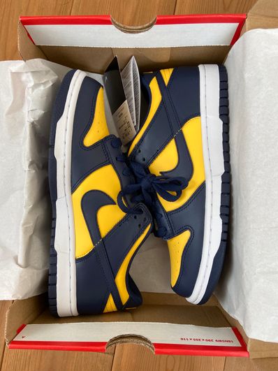 NIKE GS DUNK LOW "MICHIGAN"