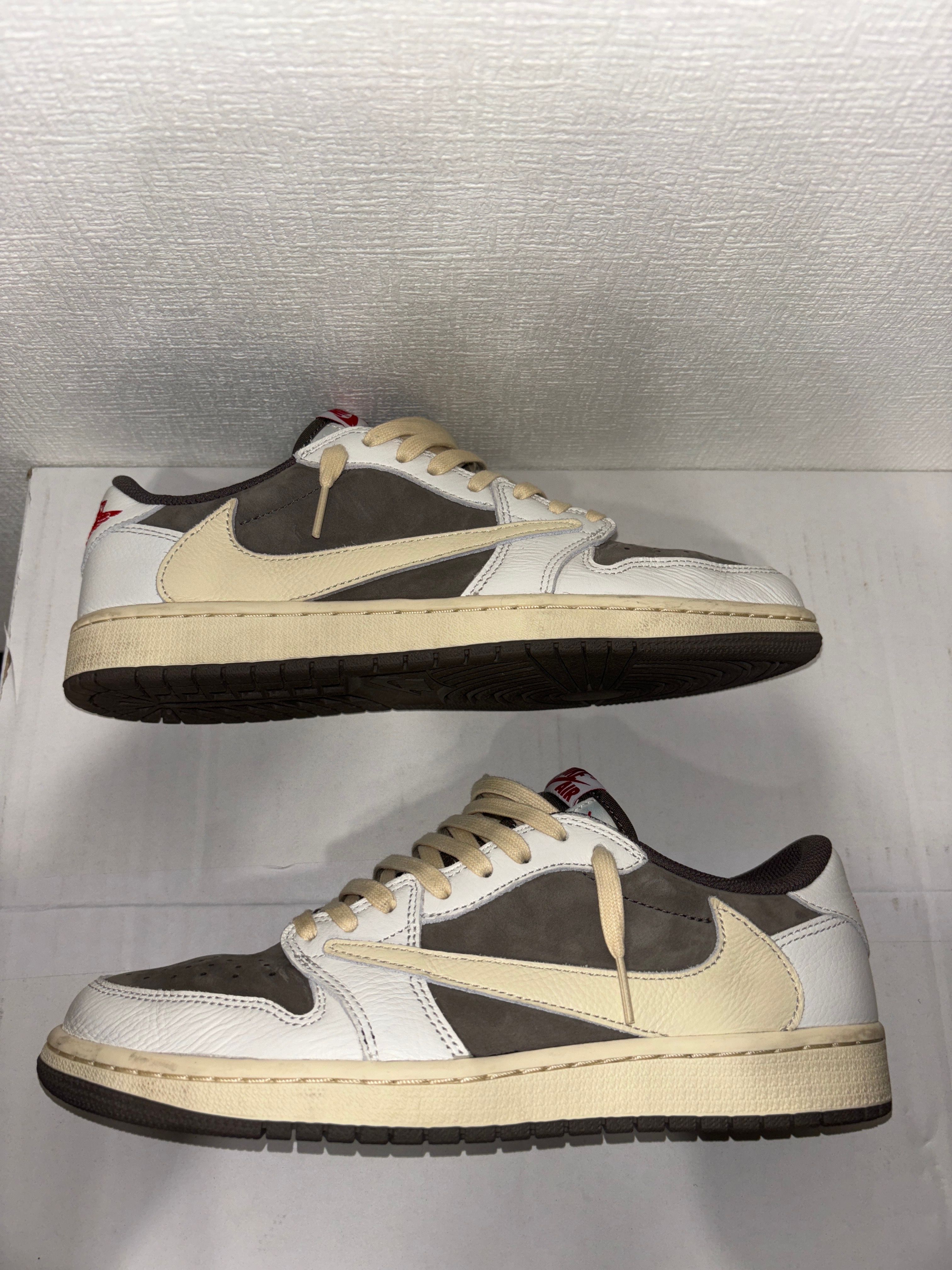 Travis Scott × Nike Air Jordan 1 Low OG SP "Reverse Mocha/Sail and Ridgerock"