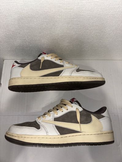 Travis Scott × Nike Air Jordan 1 Low OG SP "Reverse Mocha/Sail and Ridgerock"