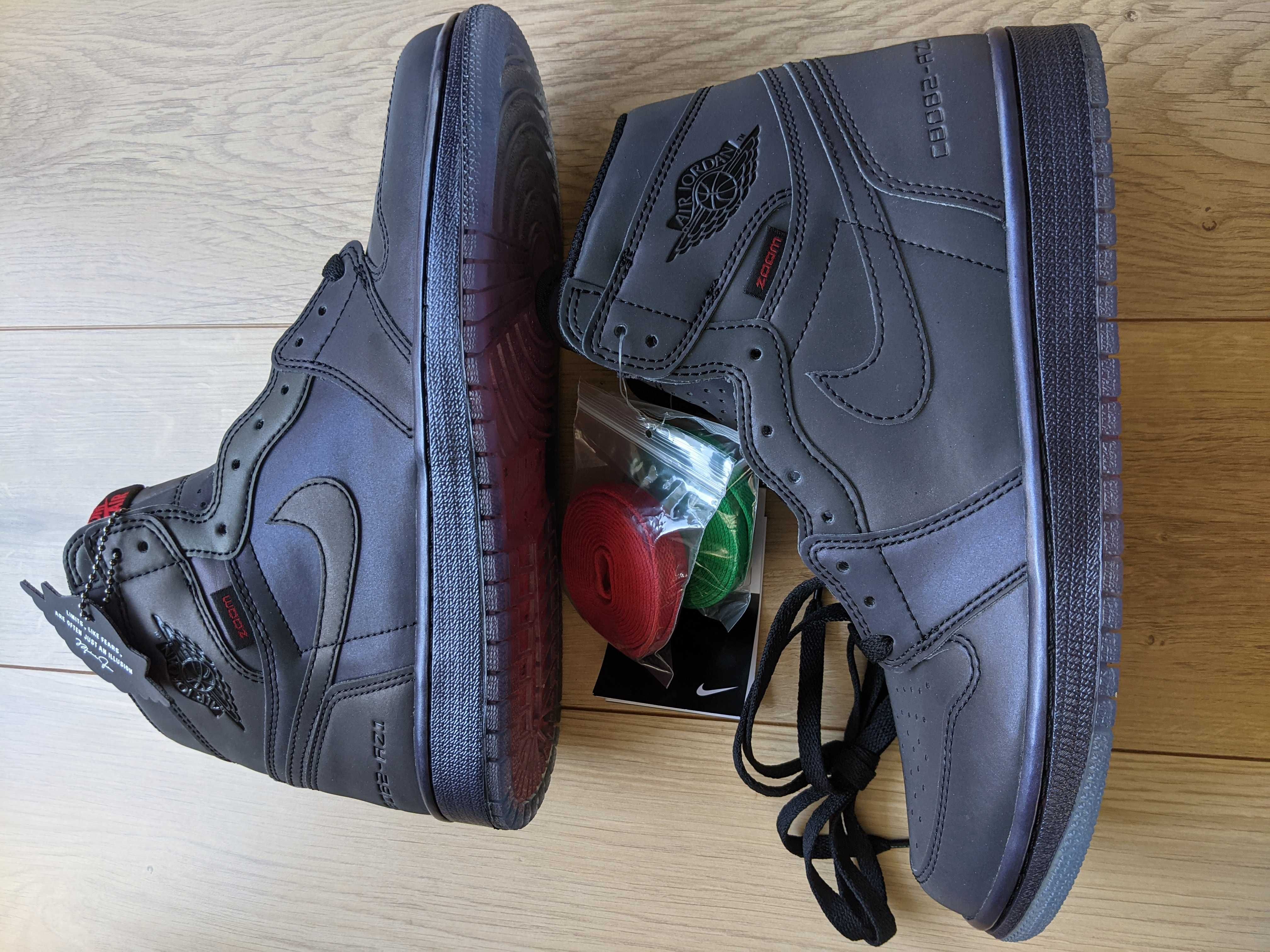 Nike Air Jordan 1 High Zoom Fearless "Multi Color/Varsity Red/Black"