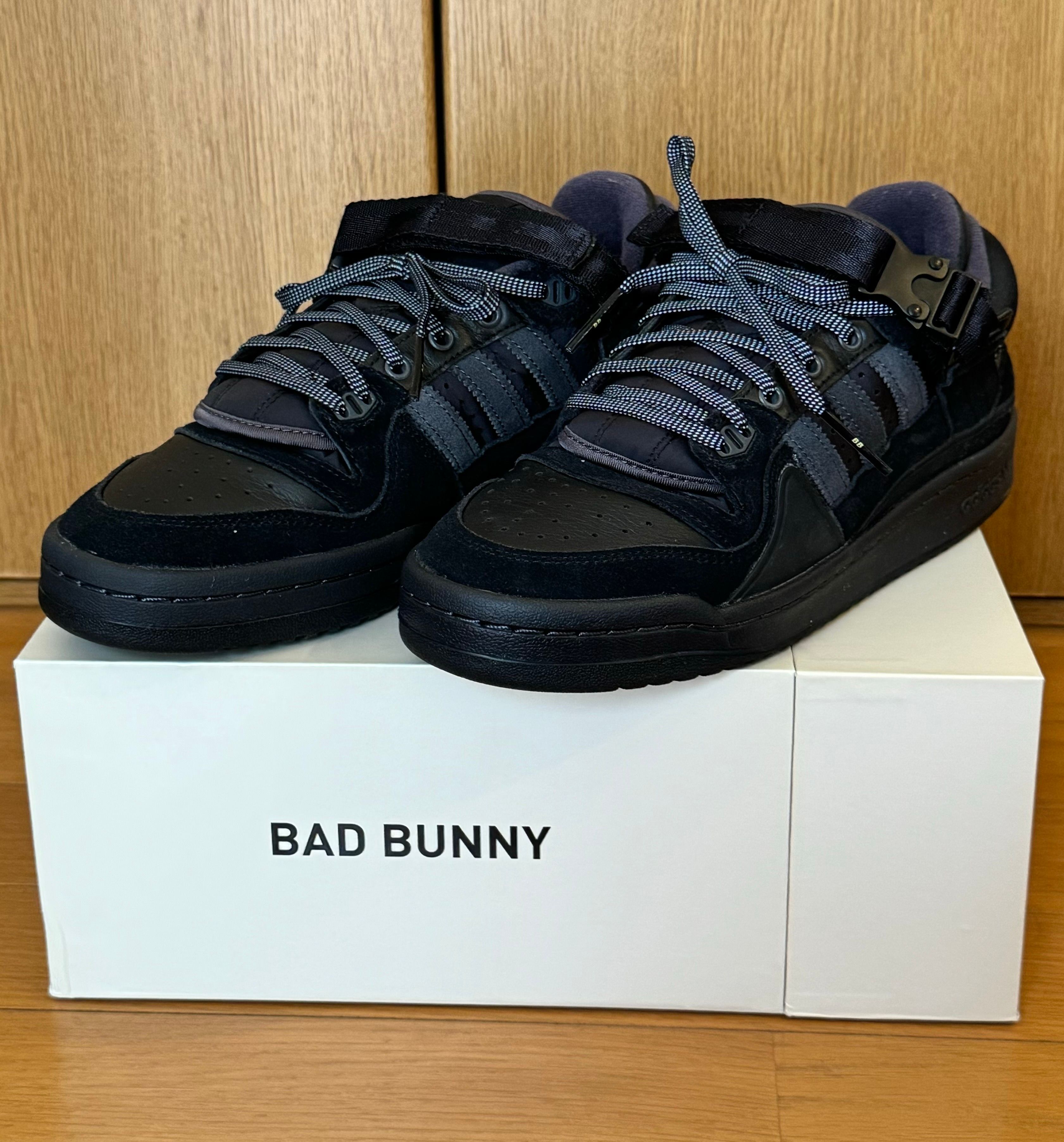 Bad Bunny × adidas Forum 84 Low "Core Black"
