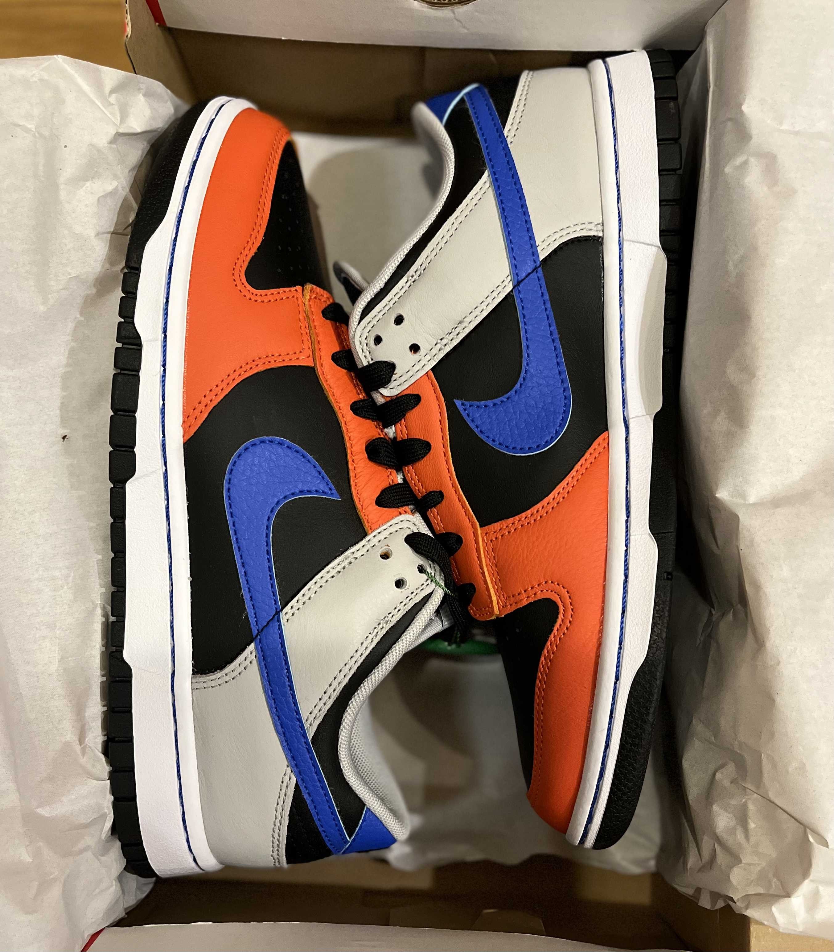NBA × Nike Dunk Low EMB 75th Anniversary "New York Knicks"