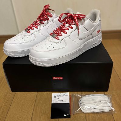 Supreme × Nike Air Force 1 Low "White"