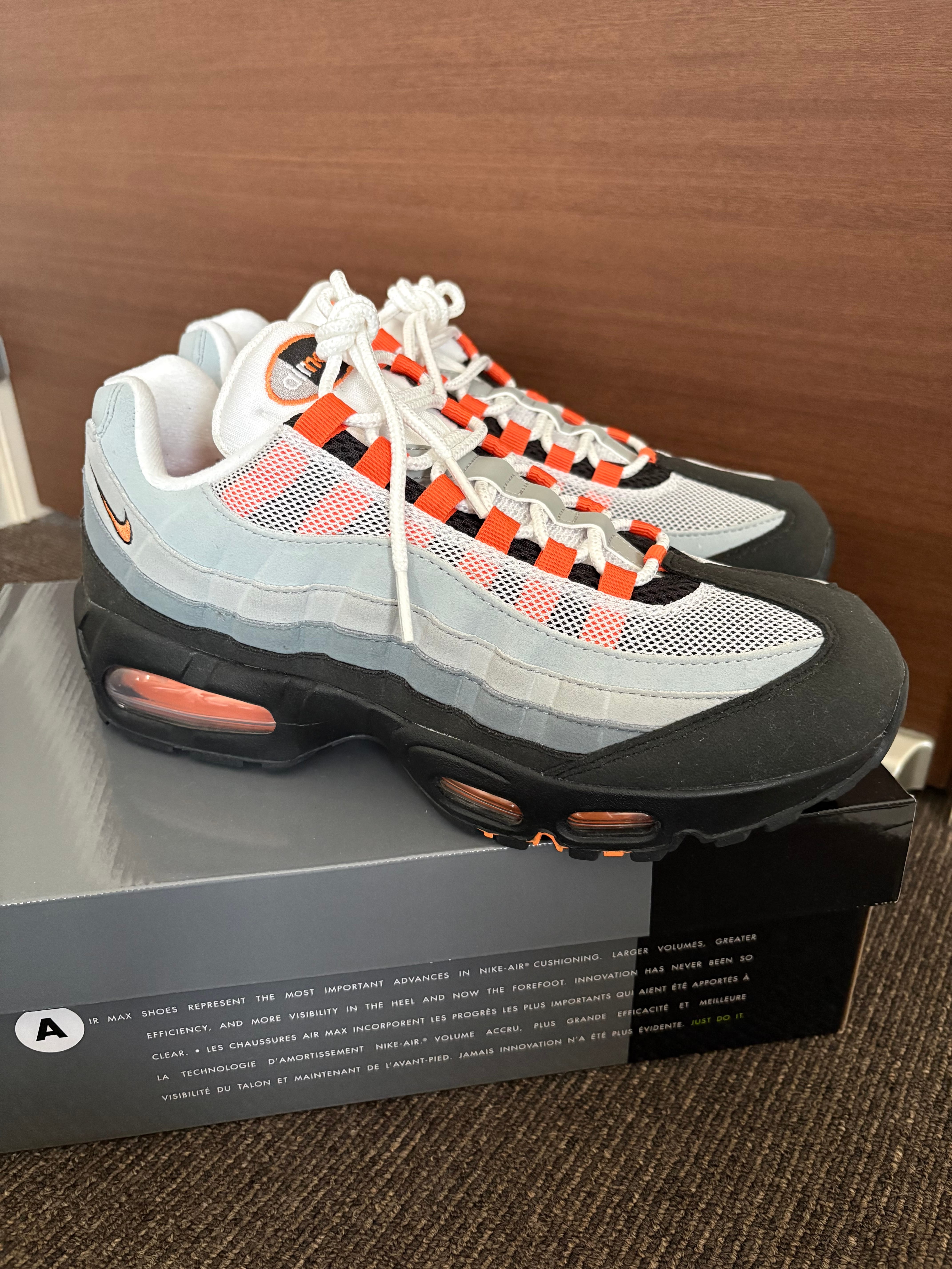 Nike Air Max 95 OG Big Bubble "Bright Mandarin" (2025)