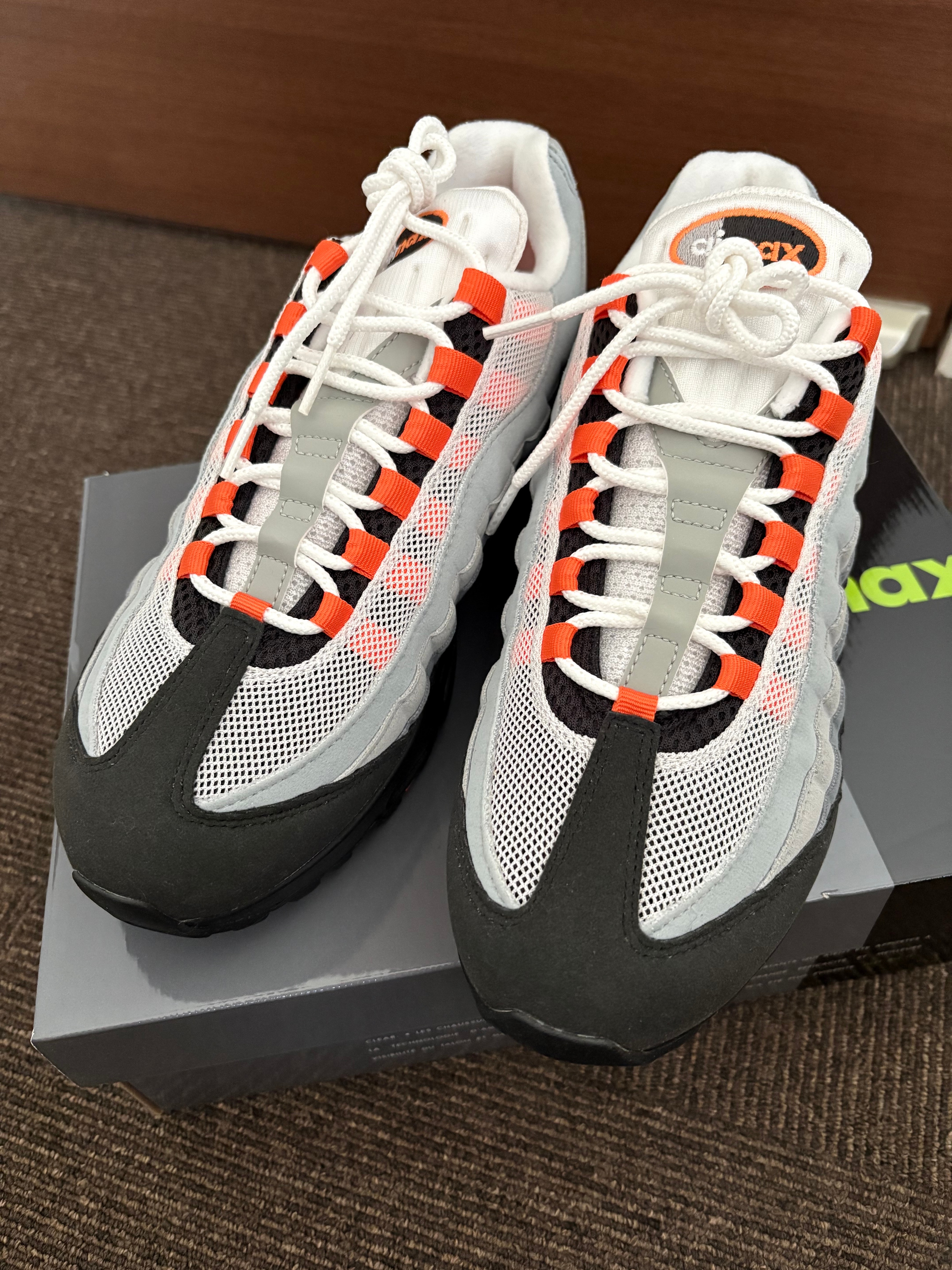 Nike Air Max 95 OG Big Bubble "Bright Mandarin" (2025)