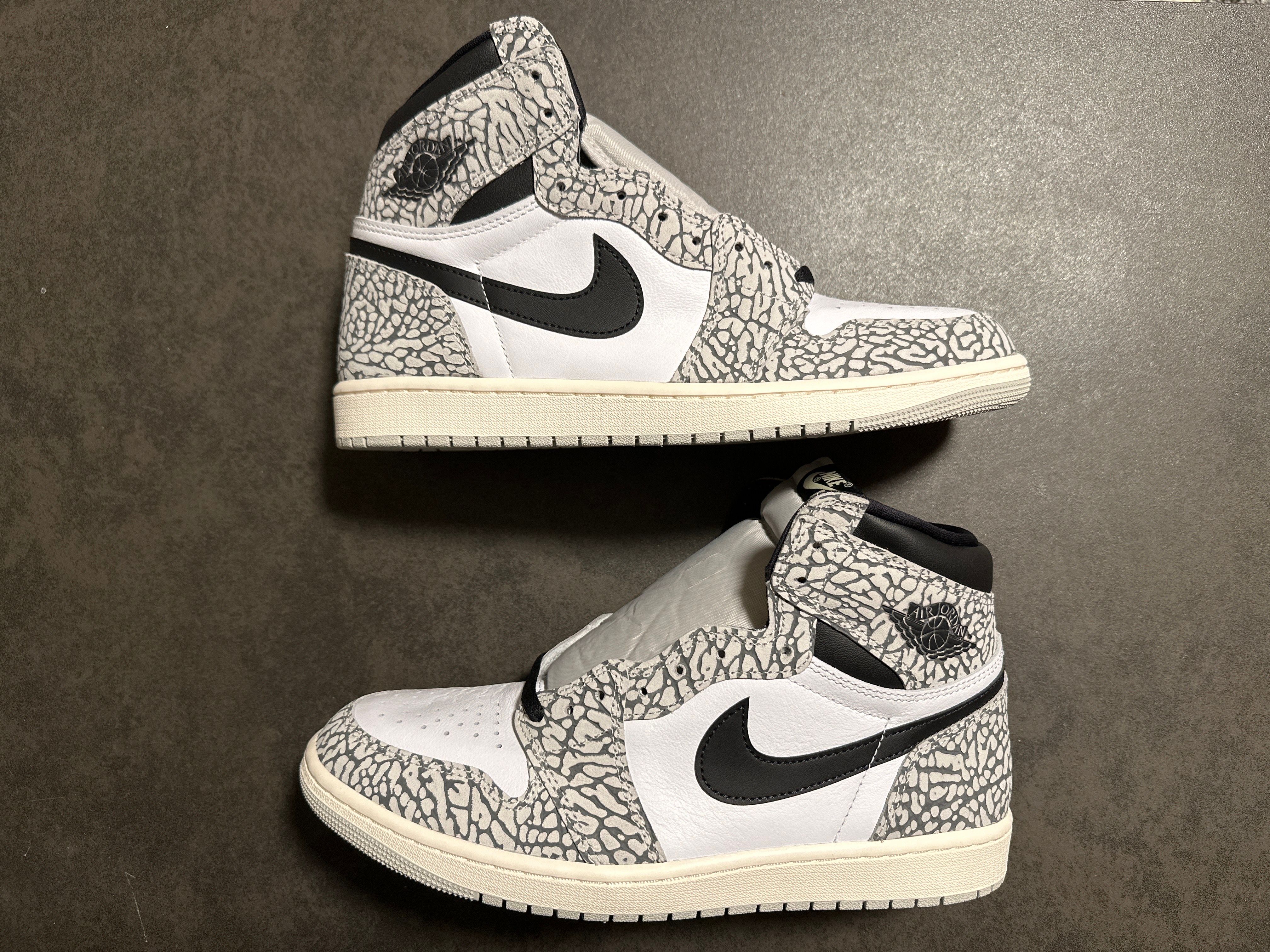 Nike Air Jordan 1 High OG "White Cement/Safari"