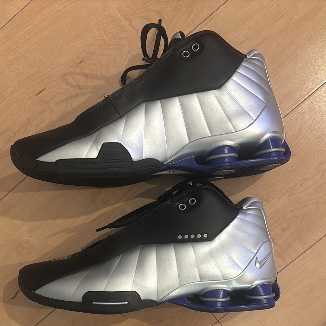 Nike Shox BB4 "Black/Metallic Silver/Lapis"