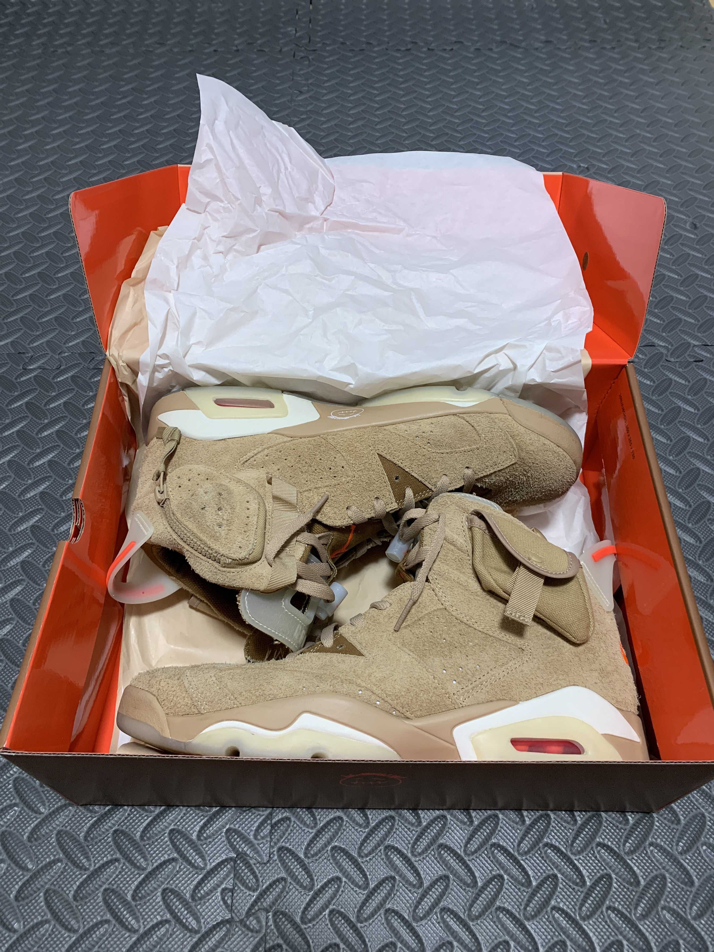 Travis Scott × Nike Air Jordan 6 "British Khaki"