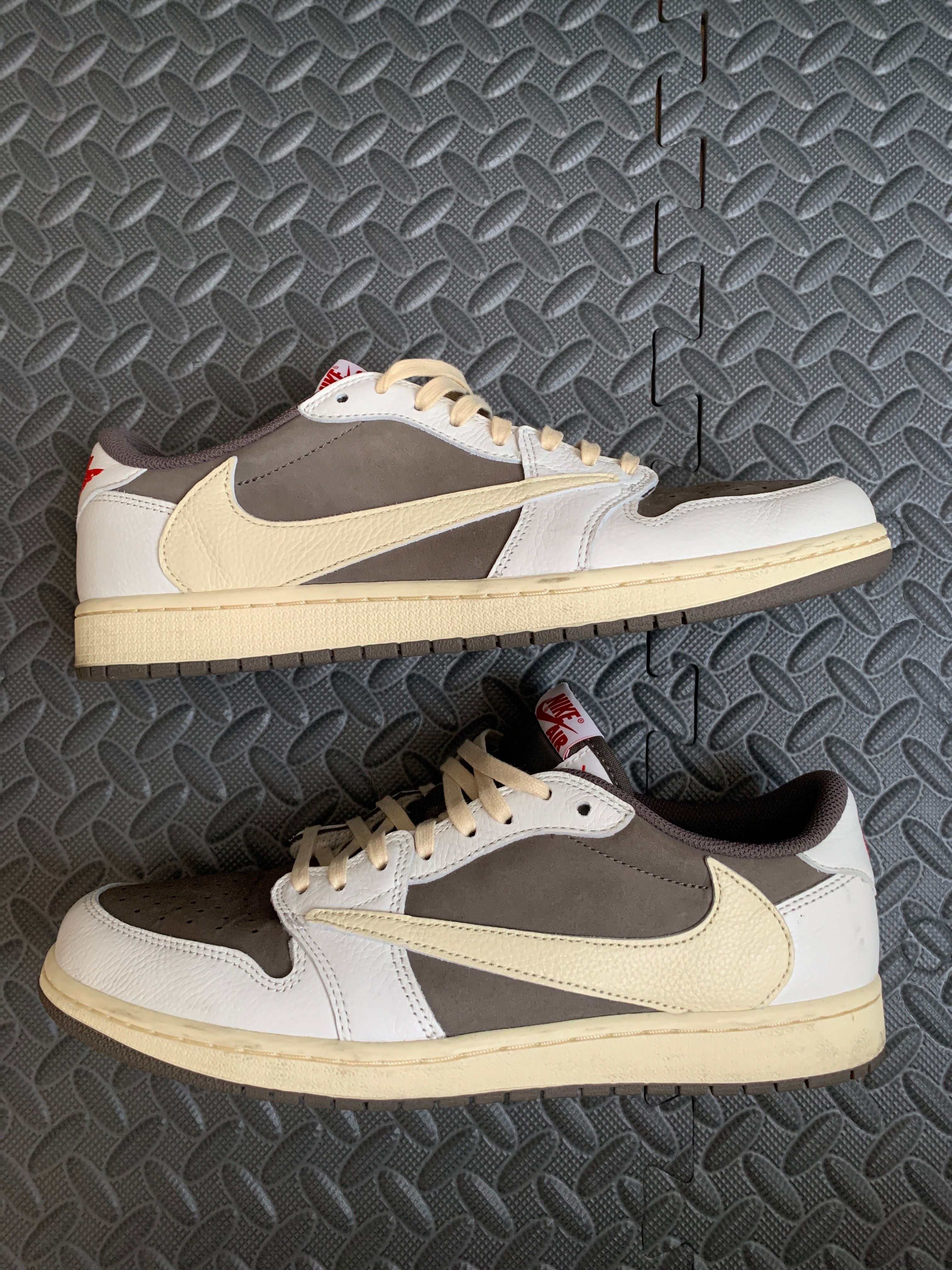 Travis Scott × Nike Air Jordan 1 Low OG SP "Reverse Mocha/Sail and Ridgerock"