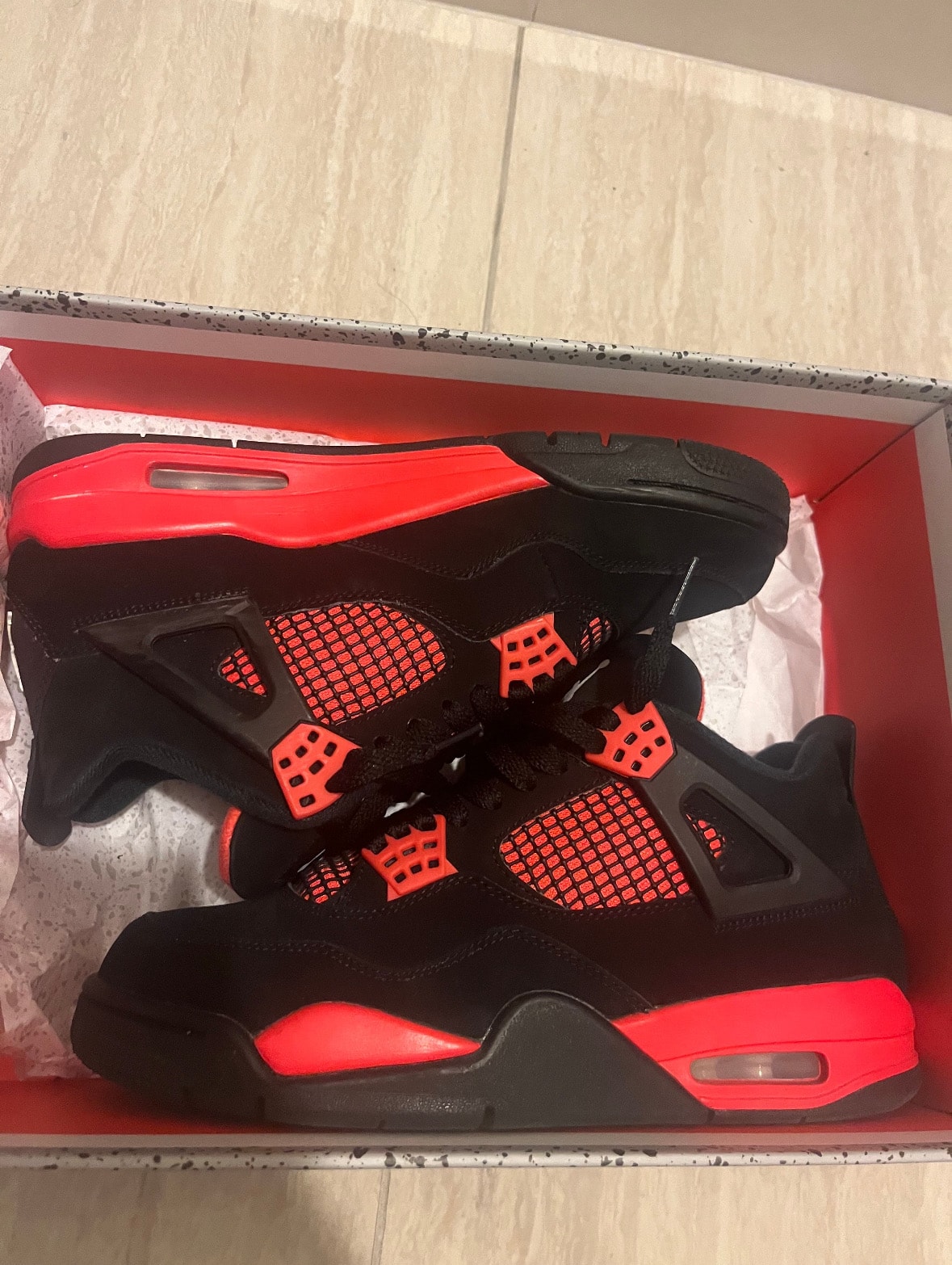 Nike Air Jordan 4 "Red Thunder/Crimson"