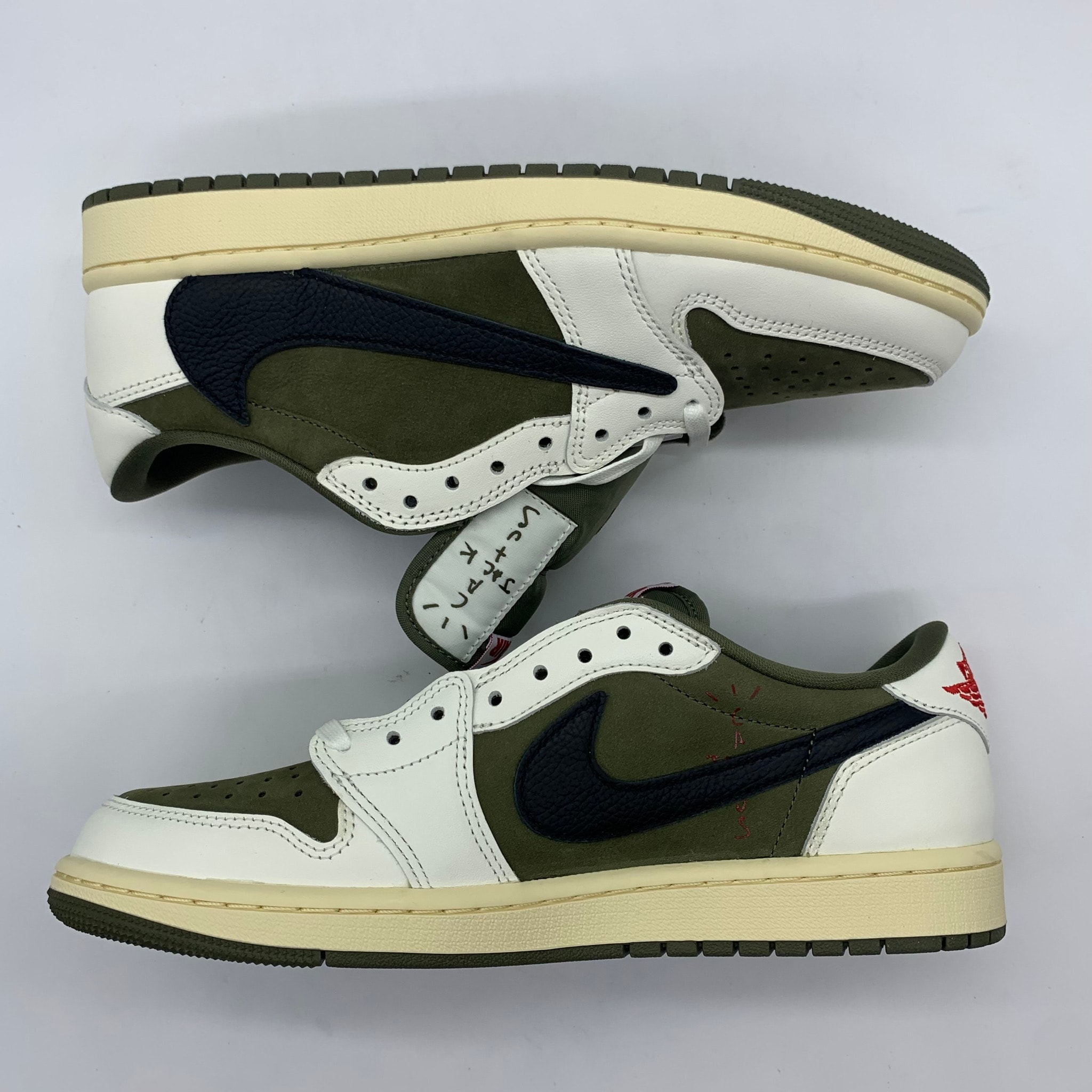 Travis Scott × Nike Air Jordan 1 Low OG SP "Reverse Olive"