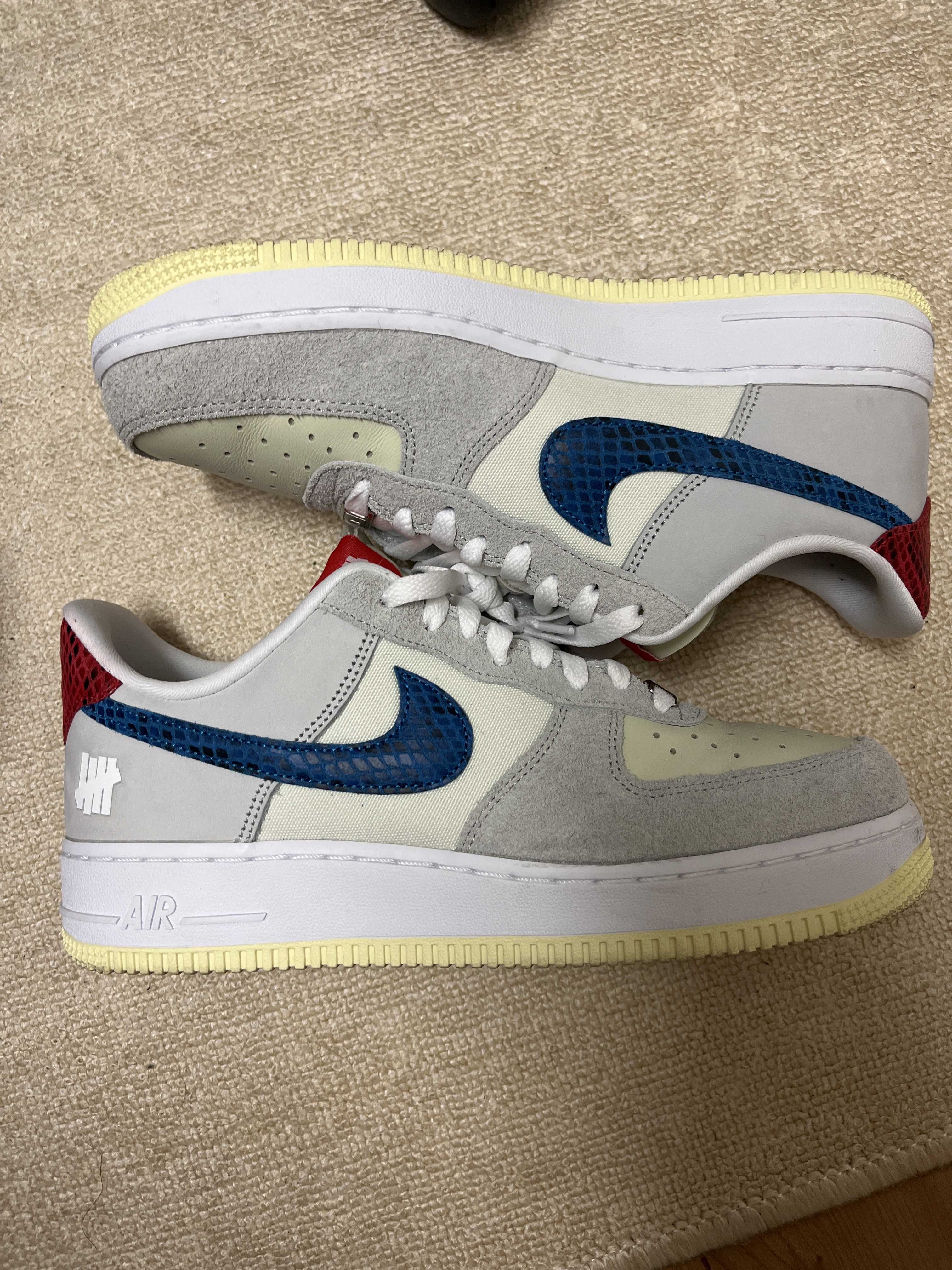 UNDEFEATED × Nike Air Force 1 Low "White"