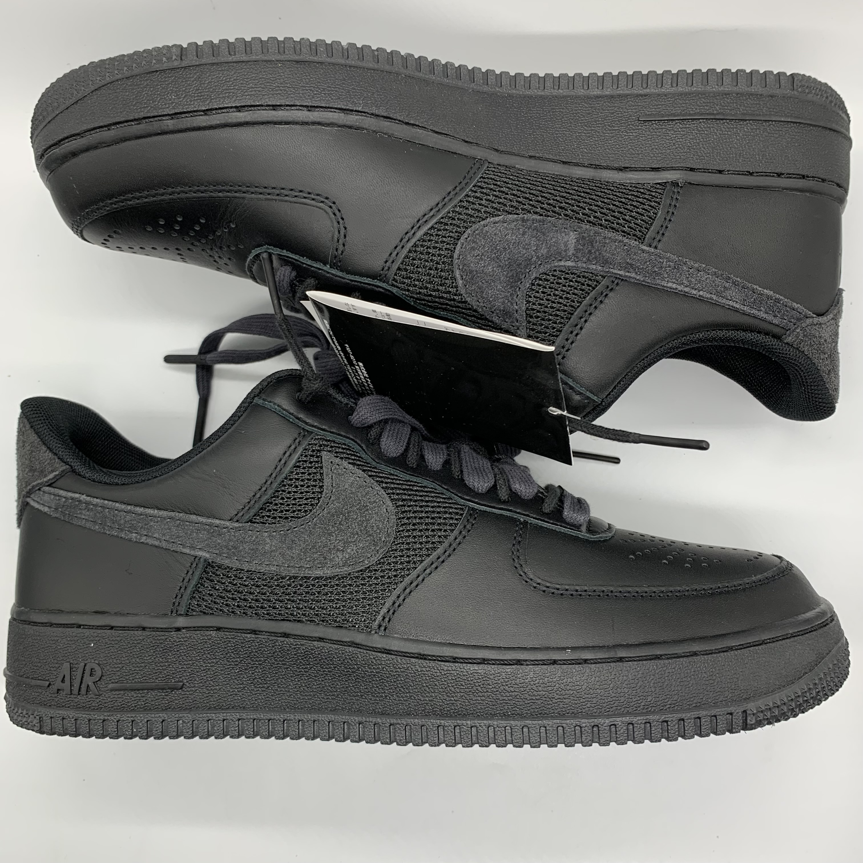 Slam Jam × Nike Air Force 1 Low "Black and Off Noir"