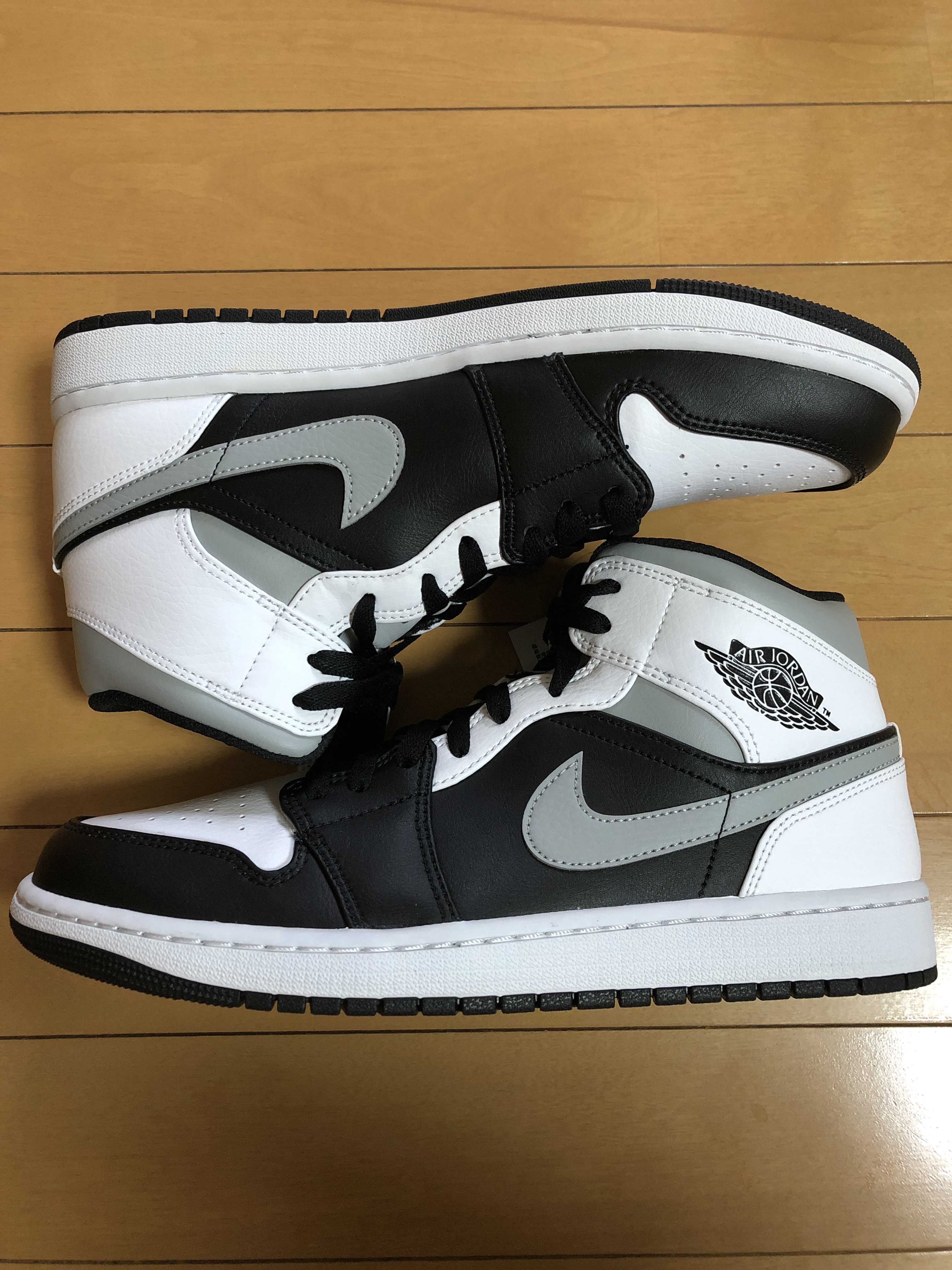 NIKE AIR JORDAN 1 MID "WHITE SHADOW"