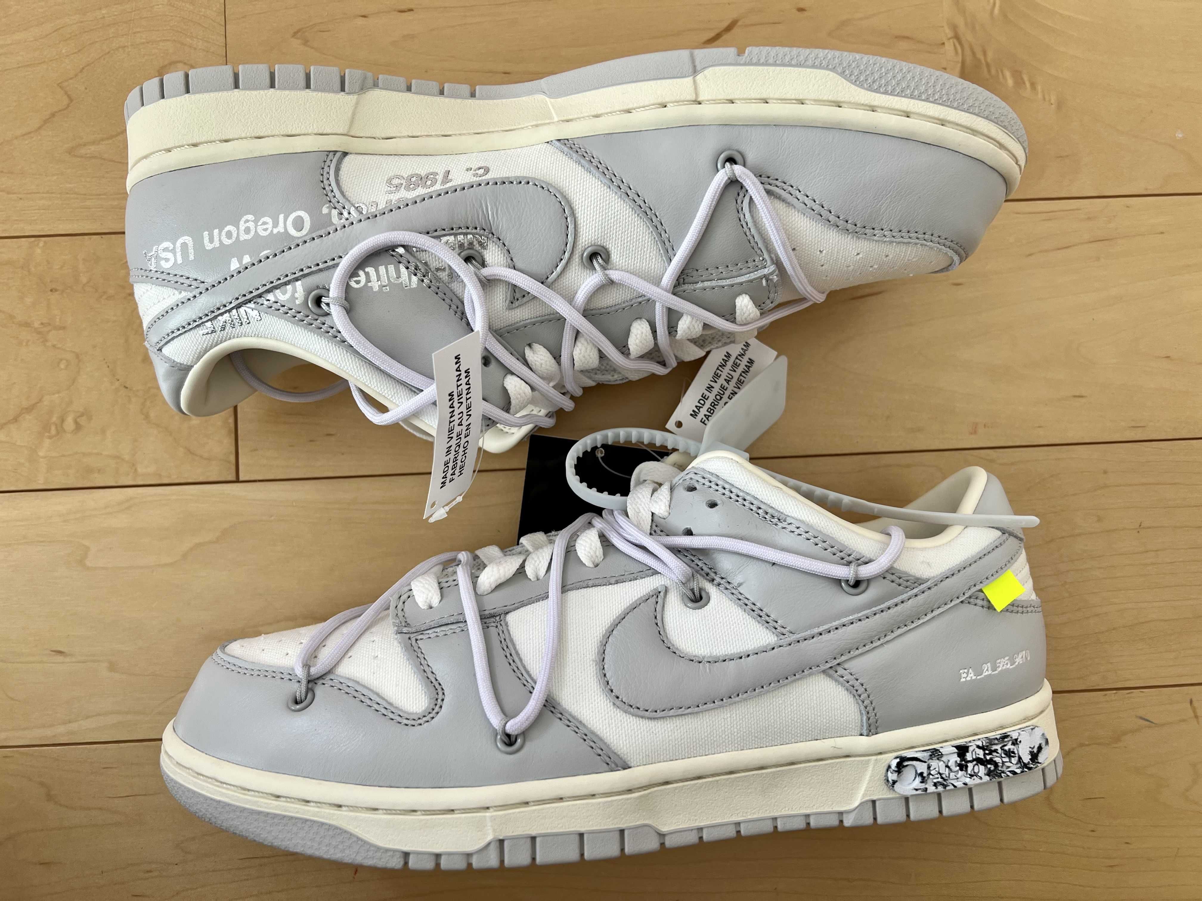 Off-White × Nike Dunk Low 1 of 50 "Lot.49"
