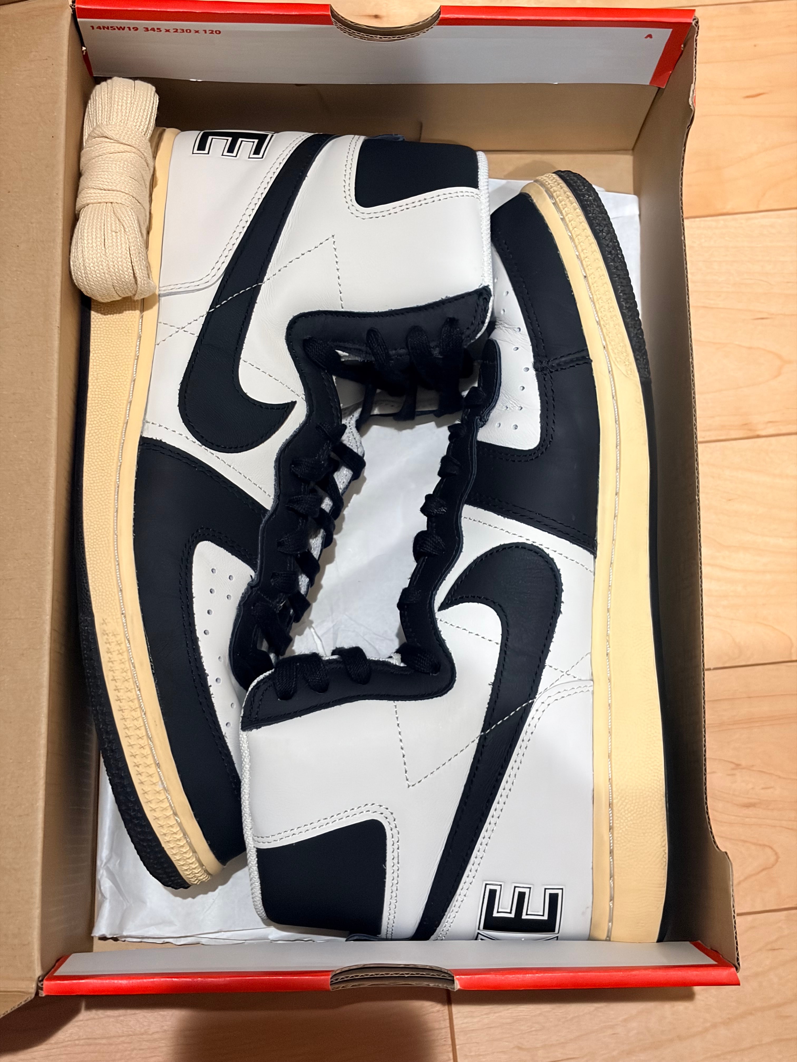 ナイキ ターミネーター ハイ "ブラック アンド ファントム"