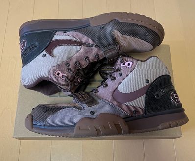 Travis Scott x Nike Air Trainer 1 SP "Archaeo Brown and Rust Pink"