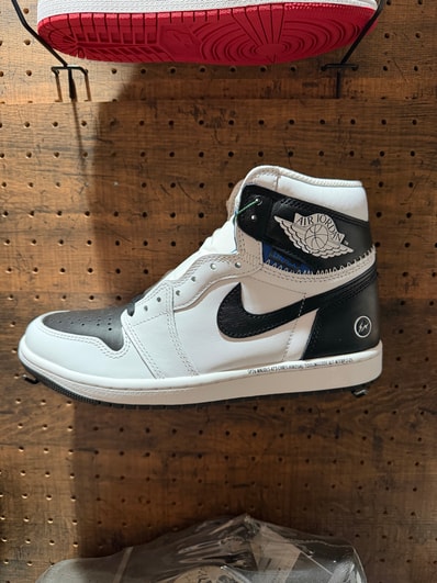 fragment design × UNION × Nike Air Jordan 1 Retro High OG "Black/White"