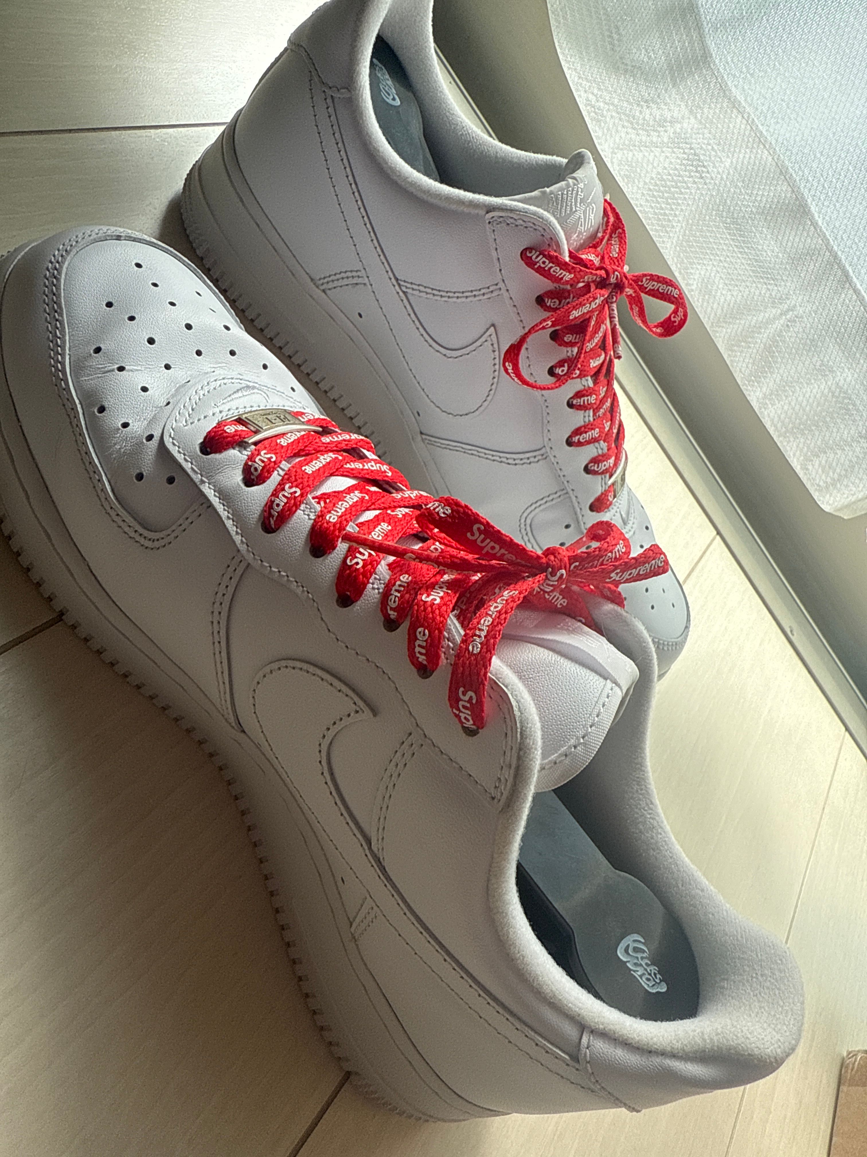 Supreme × Nike Air Force 1 Low "White"