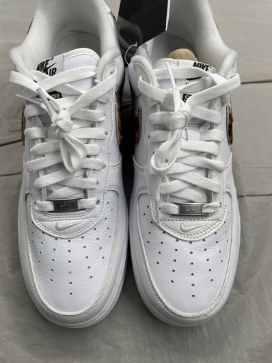 GOODENOUGH × Supreme × Nike Air Force 1 Low "White/Leopard" (25SS Week15)