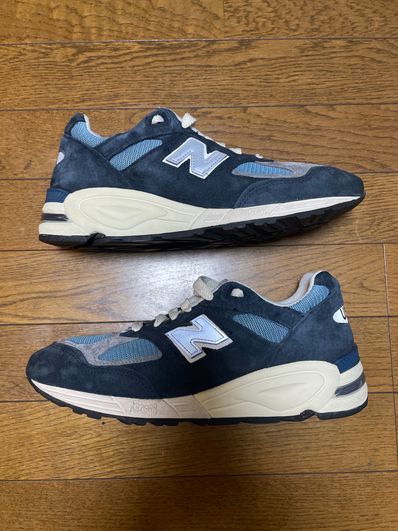 New Balance 990V2 "Navy/Castlerock"
