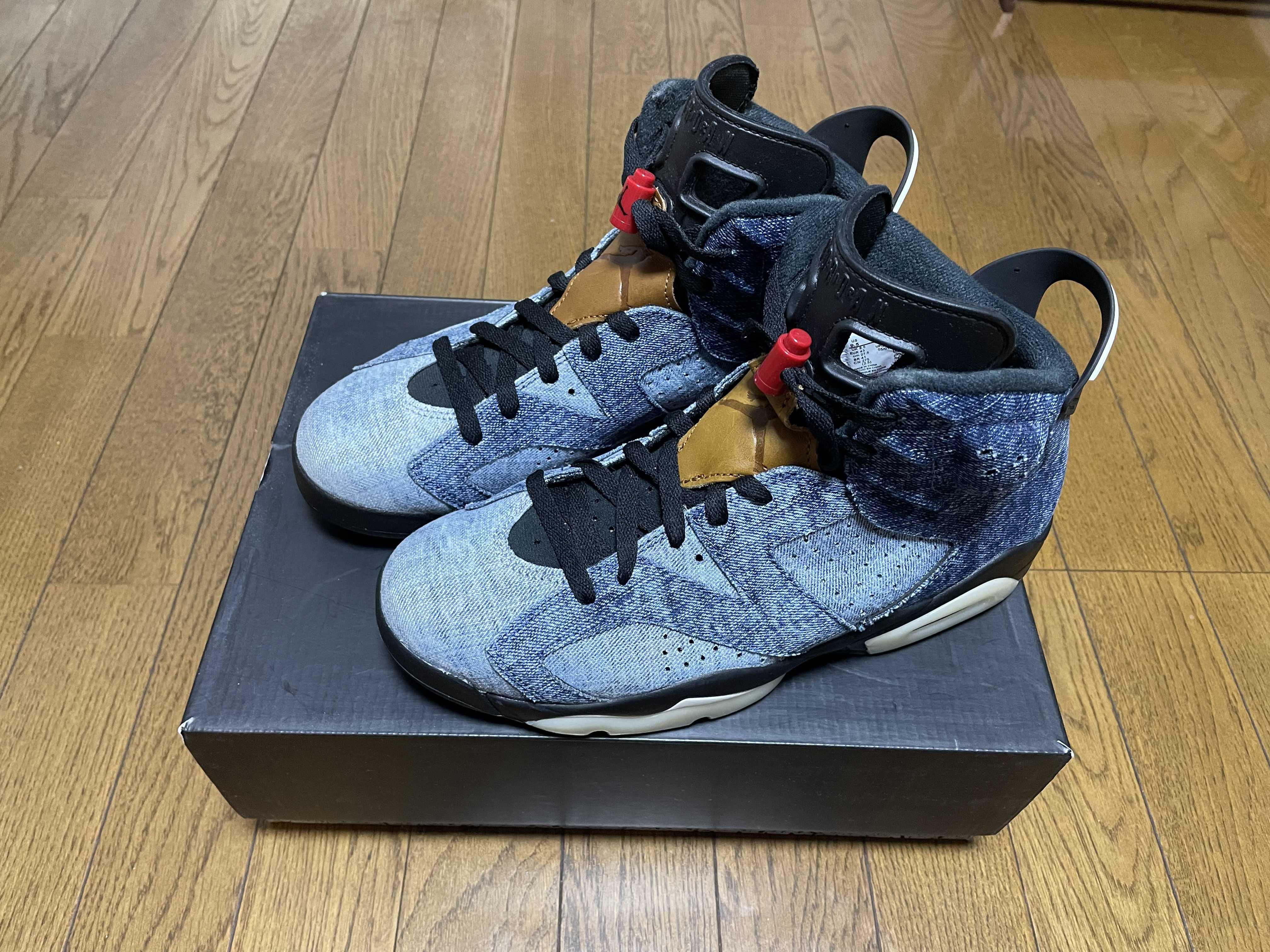 NIKE AIR JORDAN 6 "WASHED DENIM"