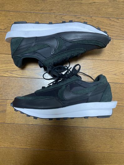 sacai × Nike LDV Waffle "Triple Black"