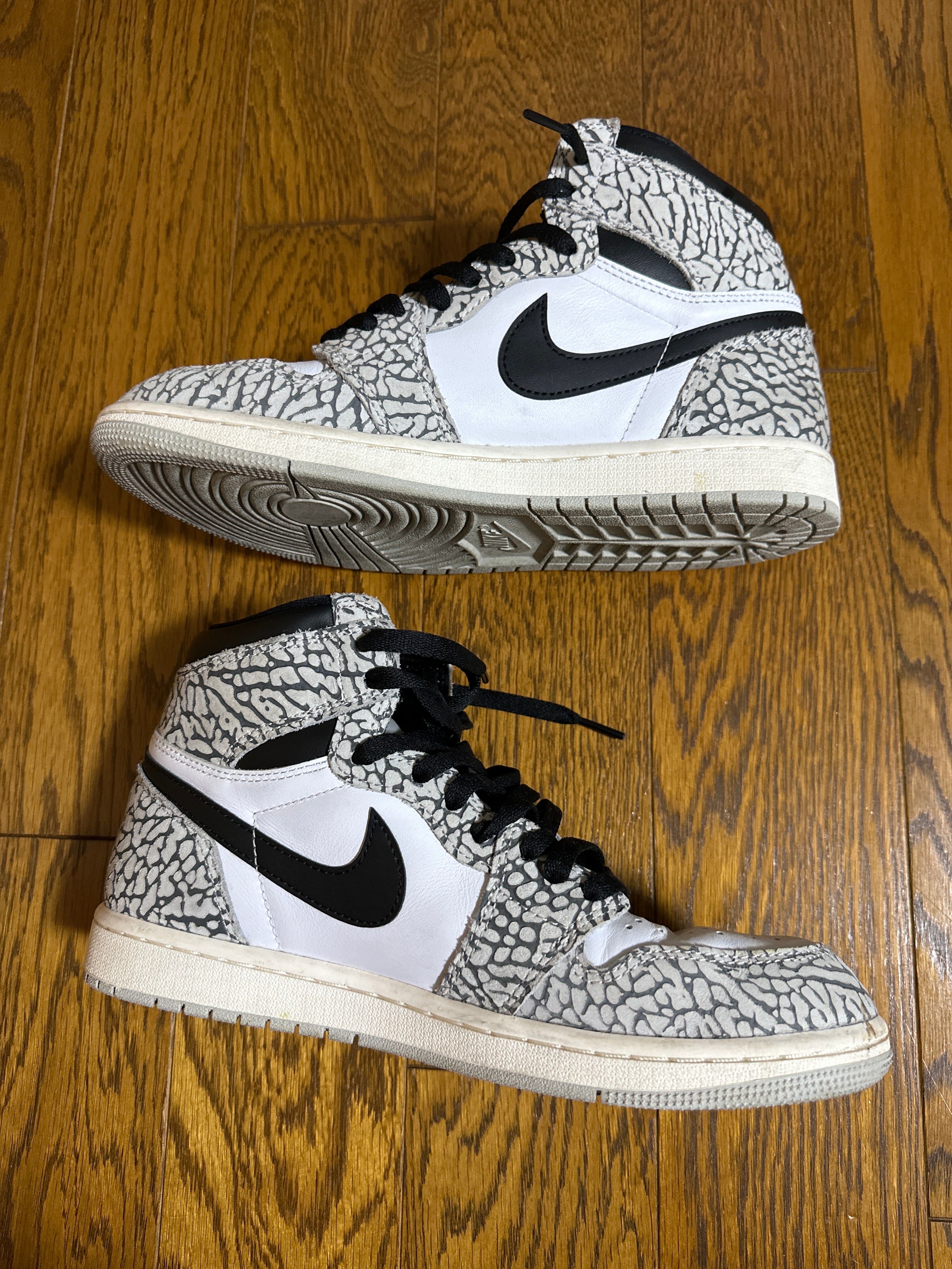 Nike Air Jordan 1 High OG "White Cement/Safari"
