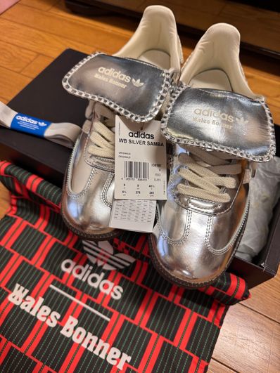 Wales Bonner × adidas Samba "Silver"
