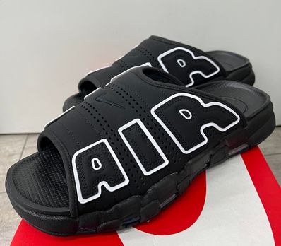Nike Air More Uptempo Slide "Black" (DV2132-001/DV2137-001)