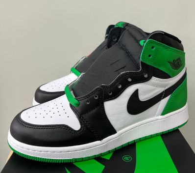 Nike GS Air Jordan 1 Retro High OG "Celtics/Black and Lucky Green" (2023)