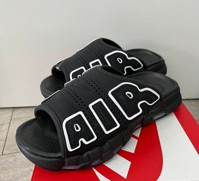 Nike Air More Uptempo Slide "Black" (DV2132-001/DV2137-001)