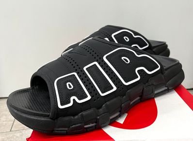 Nike Air More Uptempo Slide "Black" (DV2132-001/DV2137-001)