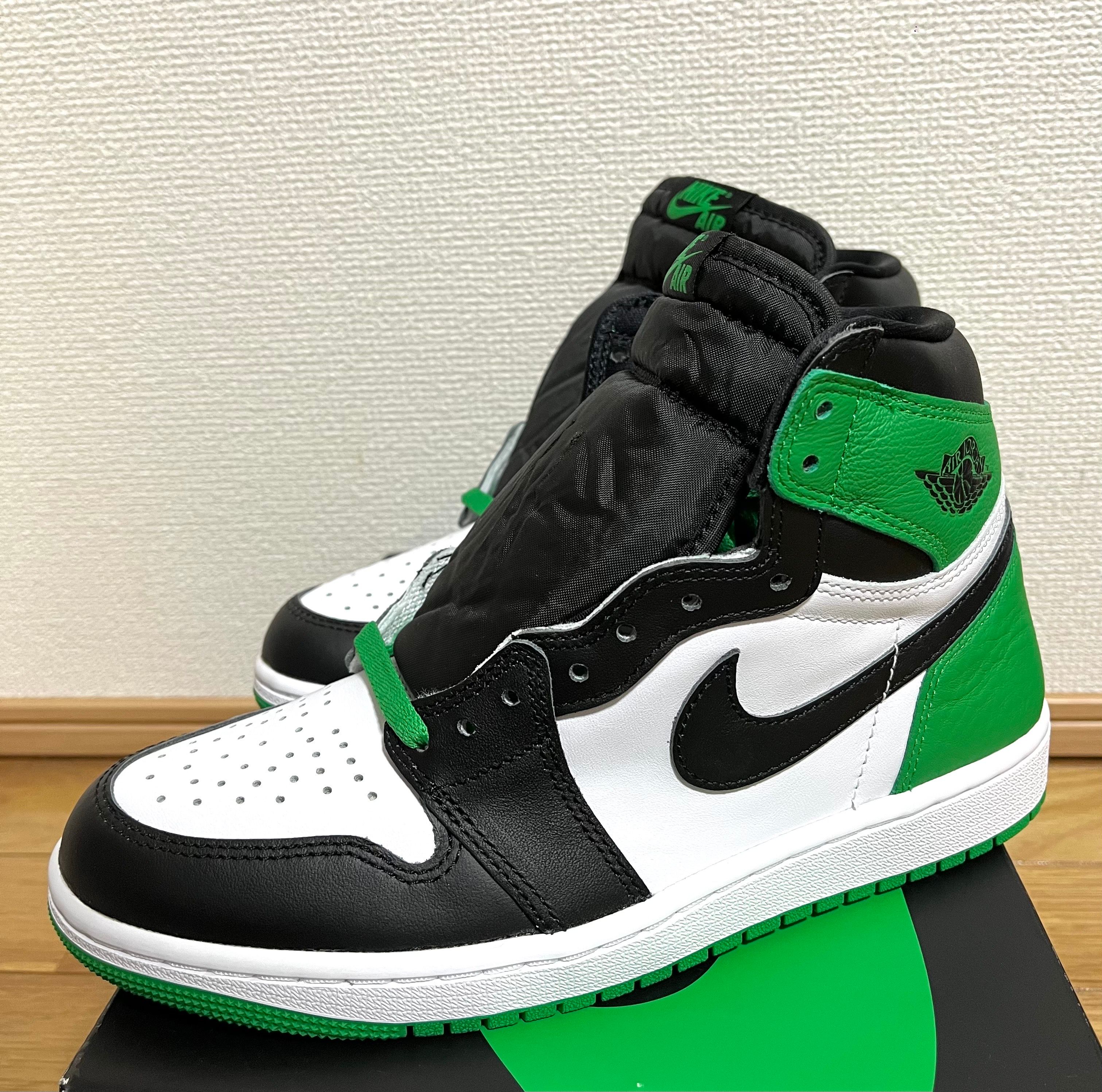 Nike Air Jordan 1 Retro High OG "Celtics/Black and Lucky Green" (2023)