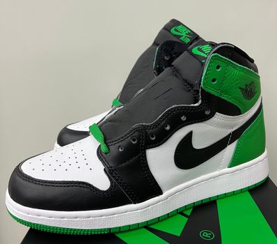Nike GS Air Jordan 1 Retro High OG "Celtics/Black and Lucky Green" (2023)