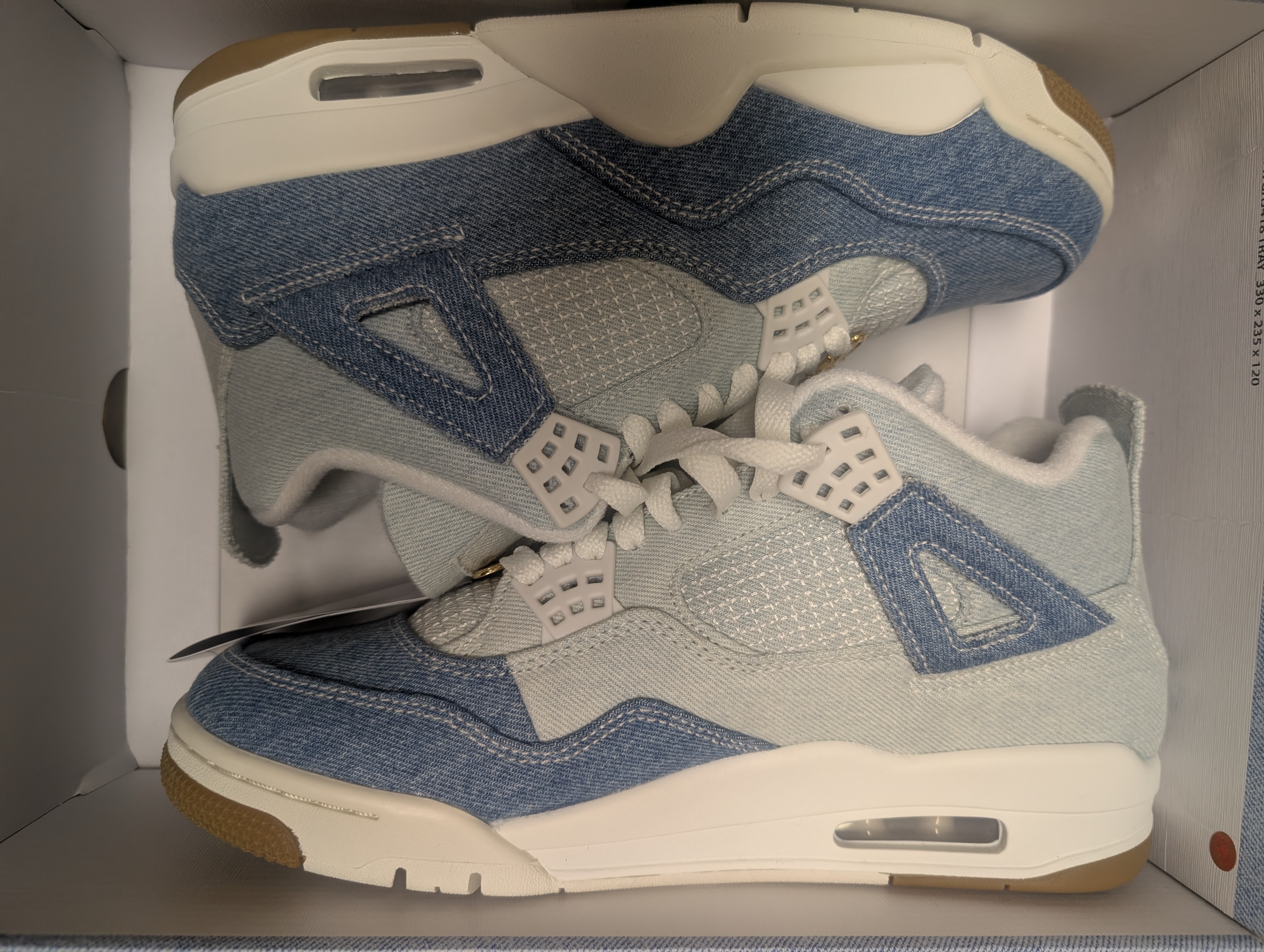 Nike Women's Air Jordan 4 Denim "Worn Blue"