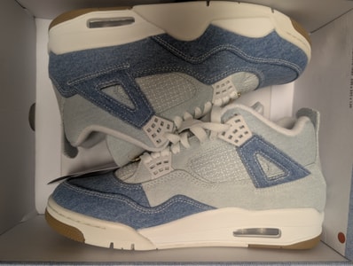 Nike Women's Air Jordan 4 Denim "Worn Blue"
