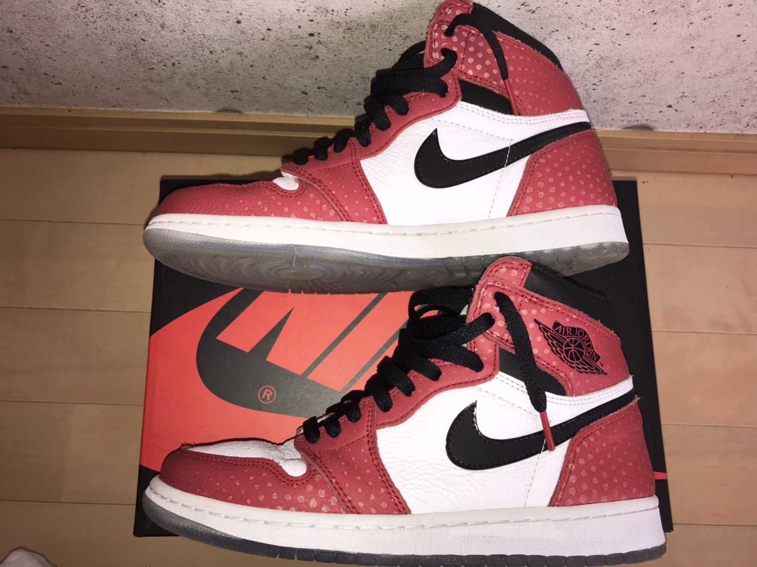 Spiderman × Nike Air Jordan 1 Origin Story "Gym Red/White/Photo Blue/Black"