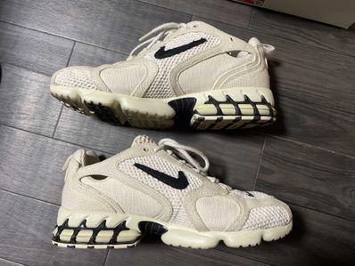 Stussy × Nike Air Zoom Spiridon CG 2 "Fossil/Black"