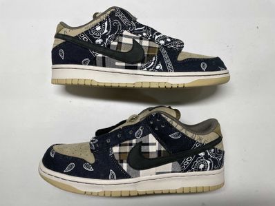 Travis Scott × Nike SB Dunk Low "Black/Parachute Beige"