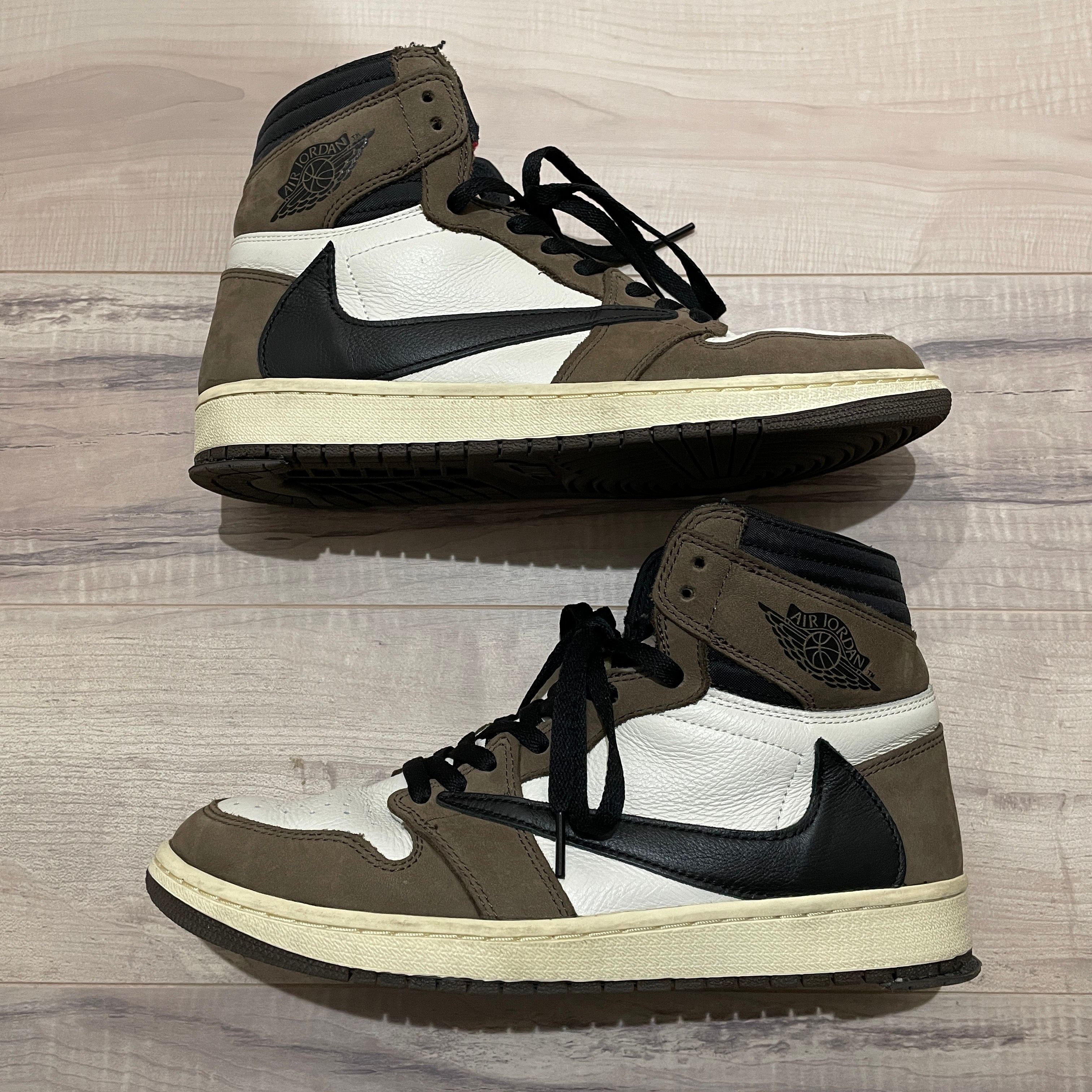 Travis Scott × Nike Air Jordan 1 Retro High OG TS SP "Sail/Dark Mocha"