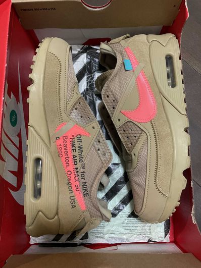 Off-White × Nike Air Max 90 "Desert Ore"