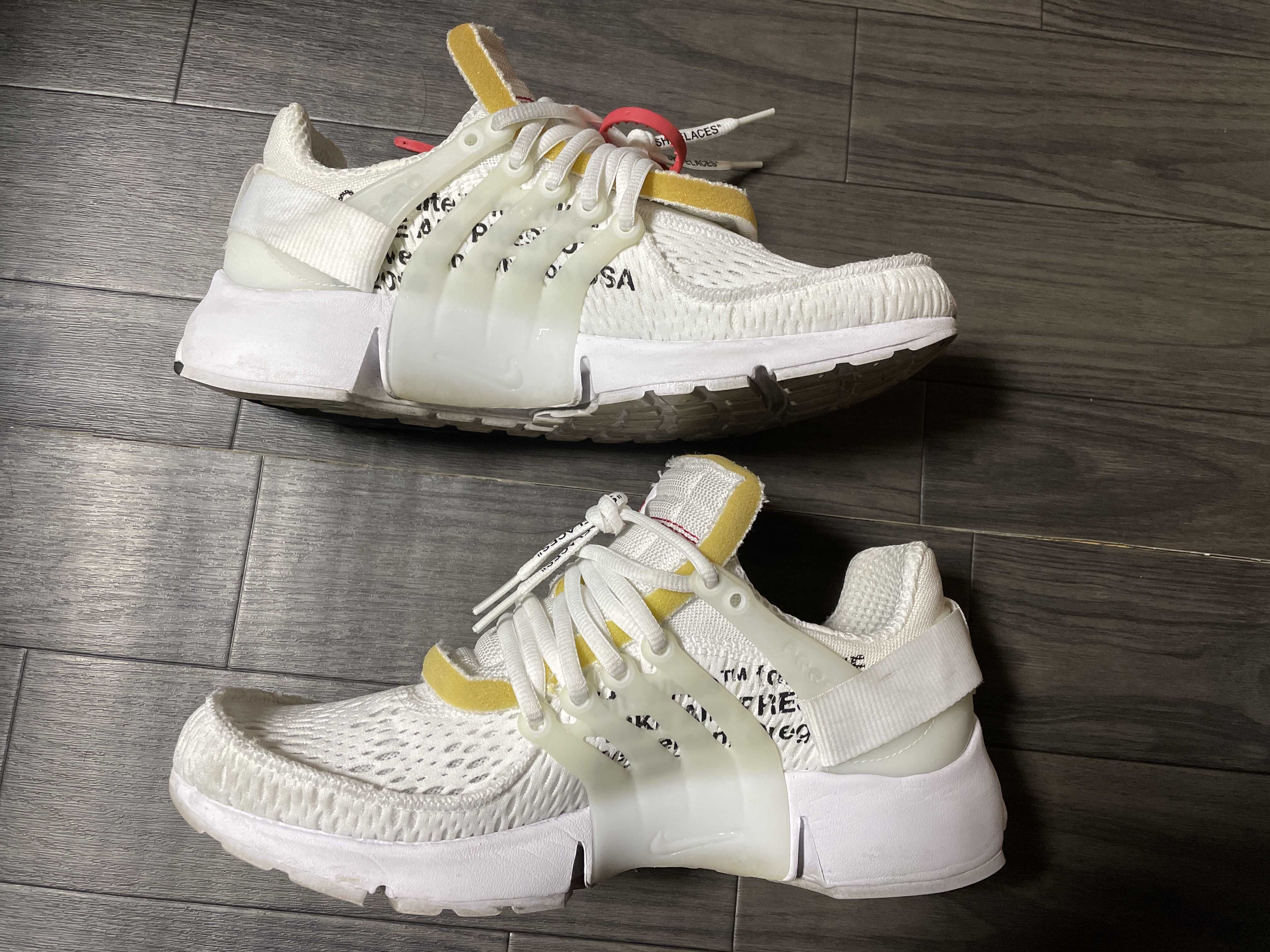 Off-White × Nike Air Presto "White/Black/Cone"