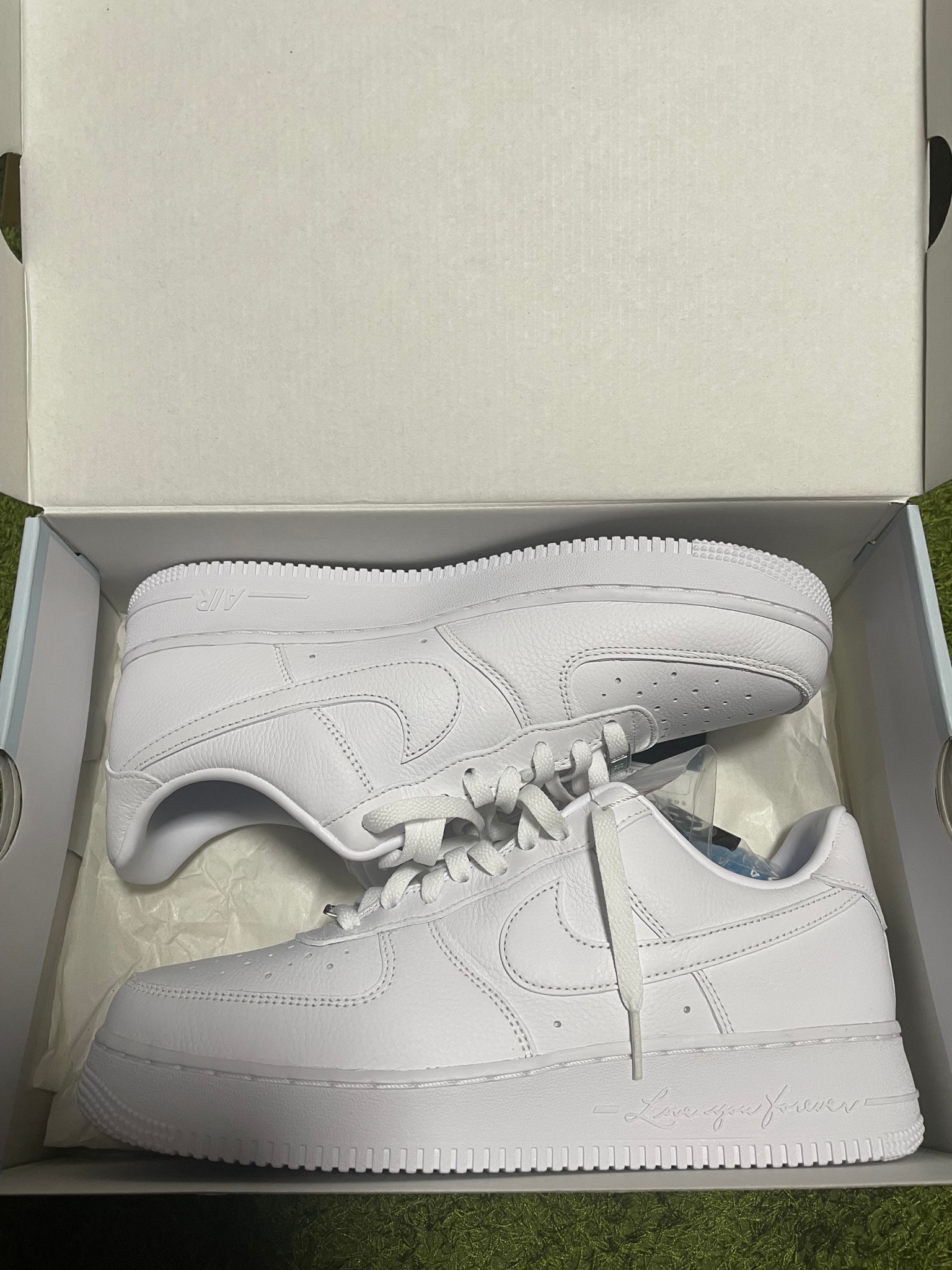 Drake NOCTA × Nike Air Force 1 Low Love You Forver "White"