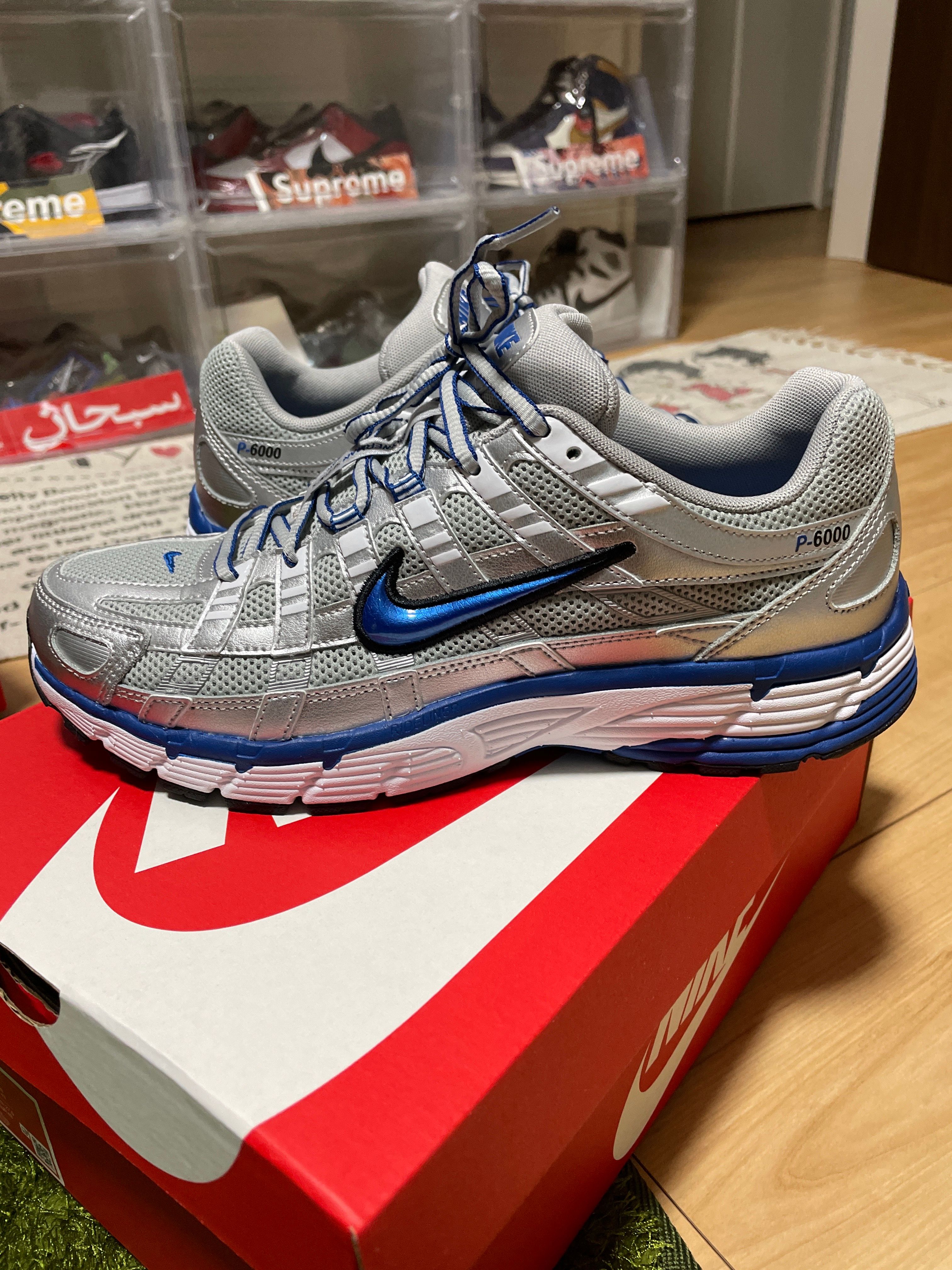 Nike Women's P-6000 "Silver/Blue"