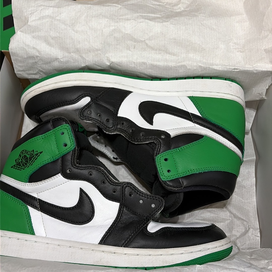Nike Air Jordan 1 Retro High OG "Celtics/Black and Lucky Green" (2023)
