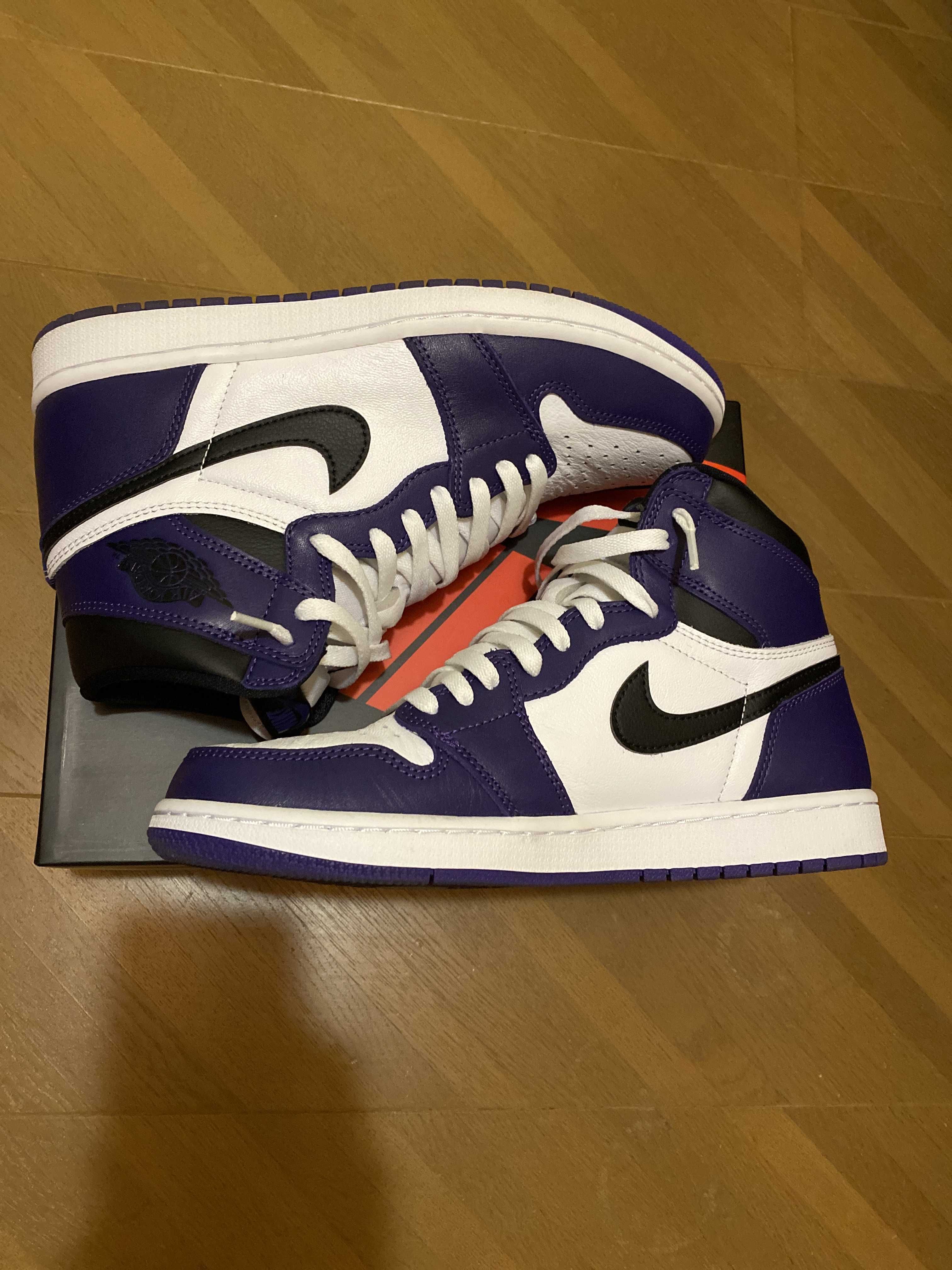 Nike Air Jordan 1 Retro High OG "Court Purple White/Black" (2020)