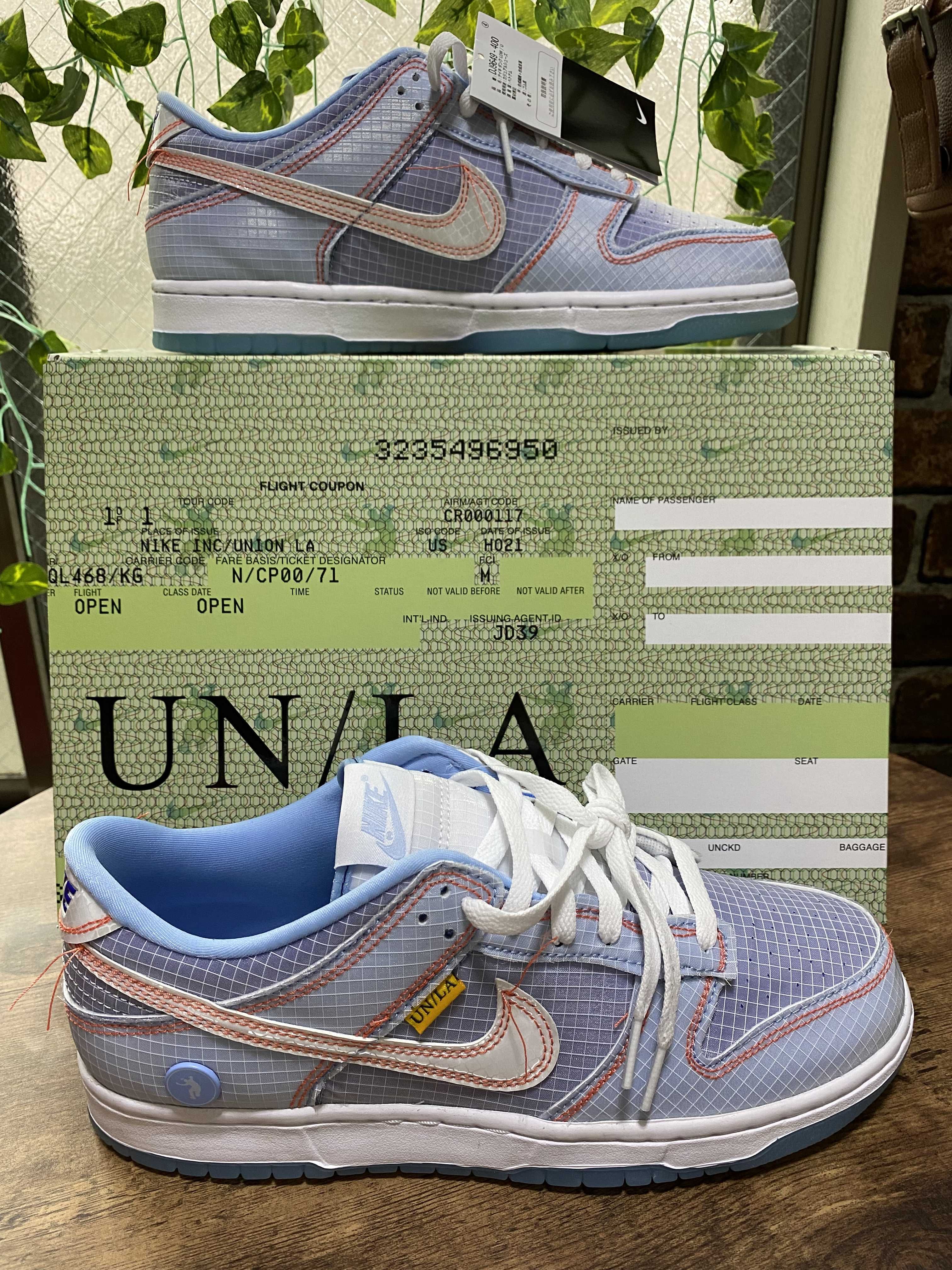 UNION × Nike Dunk Low "Argon"