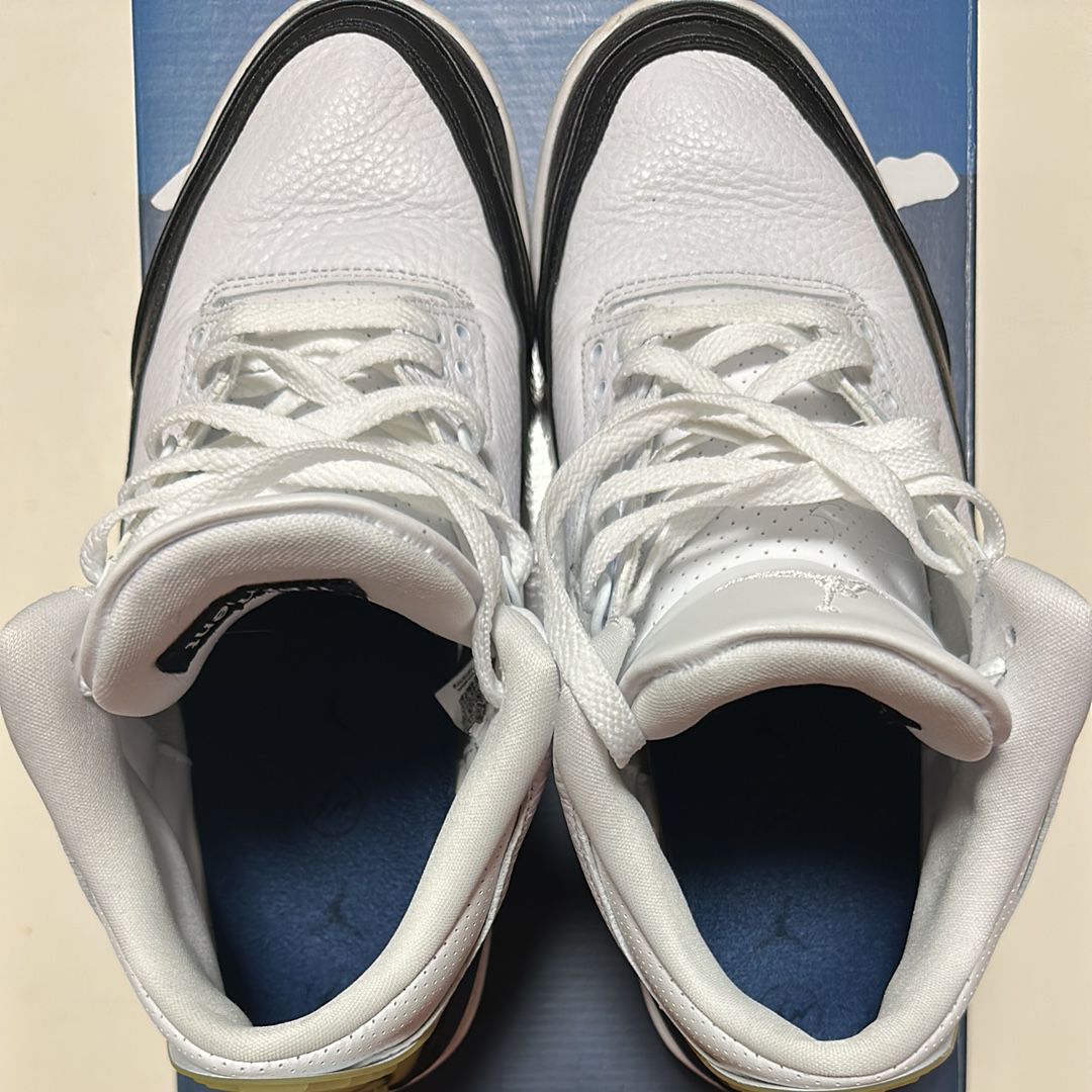 Fragment × Nike Air Jordan 3 "White/Black"